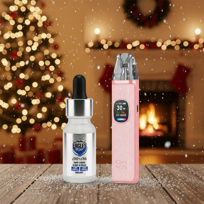 Oxva Xlim Pro 2 Pod Vape Kit + 10ML CBD 🎄 Southampton Christmas Edition – Limited Run!