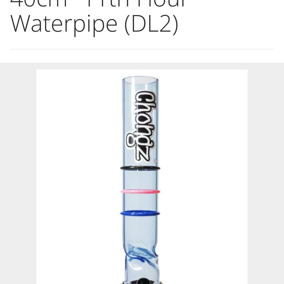 Chongz '11th Hour' Acrylic Waterpipe