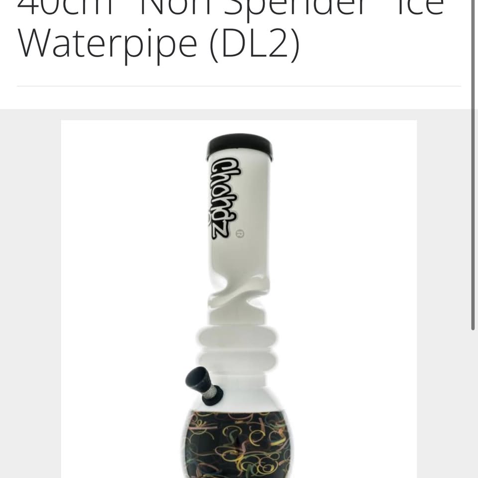 Chongz 'Non Spender' Ice Acrylic Waterpipe