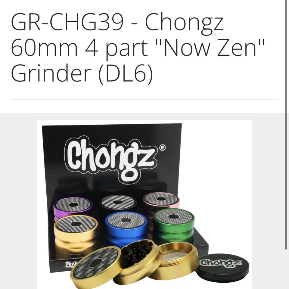 Chongz 60mm 4-Part 'Now Zen' Grinder