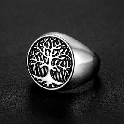 Tree of Life Signet Ring