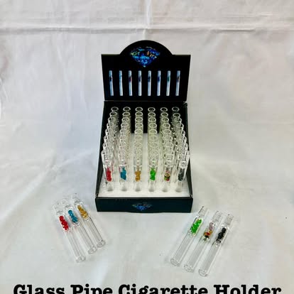 Glass Pipe Cigarette Holder