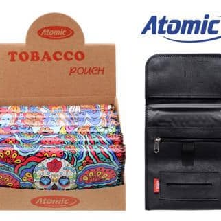 Atomic Tobacco Pouch Sugar Skull Print