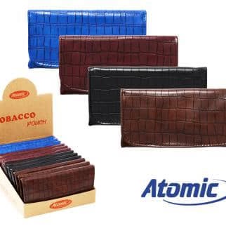Atomic Tobacco Pouch Croc Effect