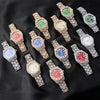 Iced Out Roman Numeral Watch