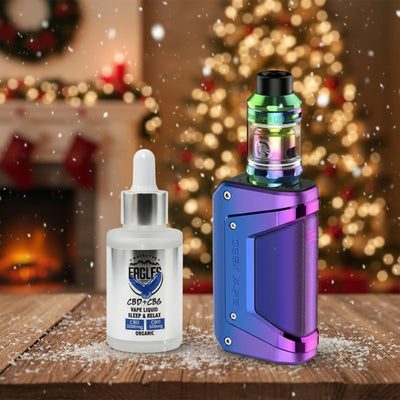 Geekvape Aegis Legend 2 Vape Kit + 30ML CBD 🎄 Southampton Christmas Bundle – Limited Stock!