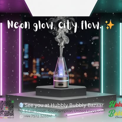 Glass Electric Dab Rig with LED Base