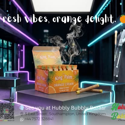 King Palm Orange Cream 1g Palm Tube