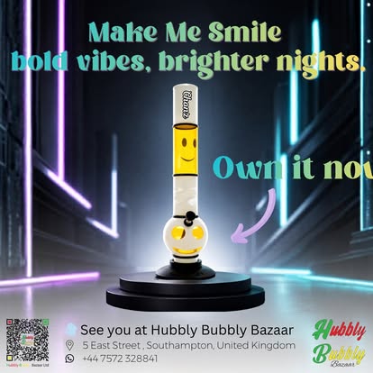 Chongz Smiley Face Bubble Bong