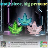 Chongz Leaf Shaped Glass Ashtray