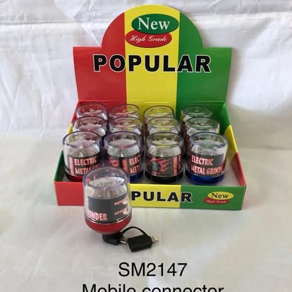Electric Metal Grinder with USB Connector
