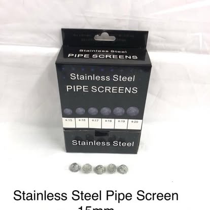 Stainless Steel Pipe Screens 15mm