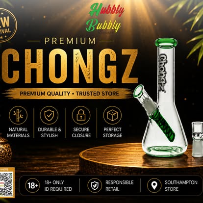 Chongz Green Glass Beaker Bong