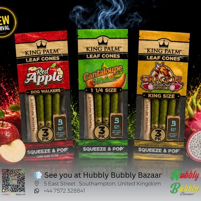 King Palm Leaf Cones 3 Pack