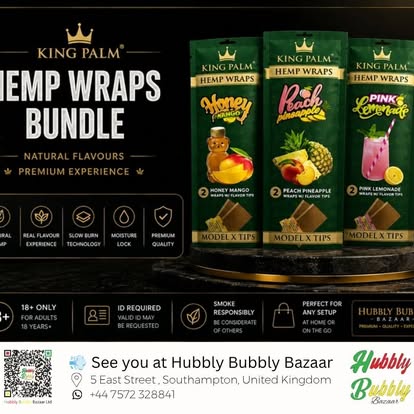King Palm Hemp Wraps Bundle