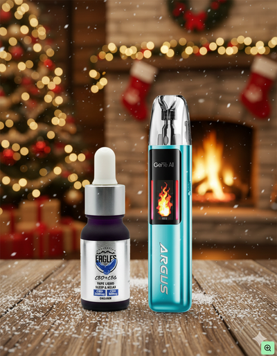 Oxva Xlim Pro 2 Pod Vape Kit + Eagles Majestic 10ML CBD/CBG 🎄 Southampton Christmas Bundle – Limited Stock!
