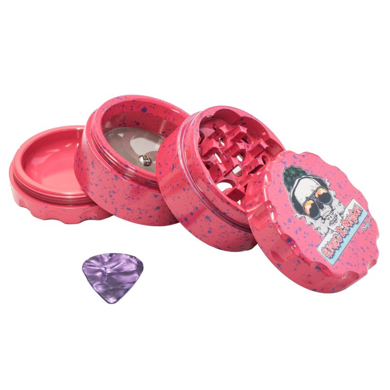 Chongz Hunter S 60mm 4pt Hot Pink with Purple Splashes