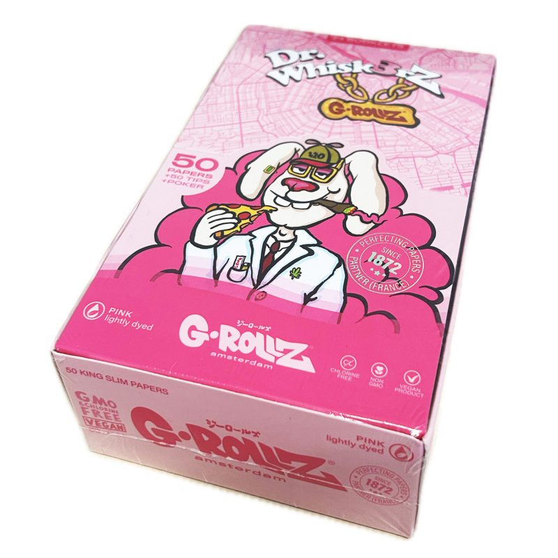 G Rollz Kingsize papers and tips Box – Dr Whiskers
