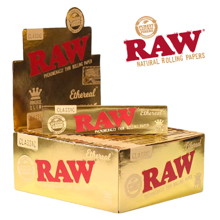 RAW Kingsize Slim Ethereal Paper Box