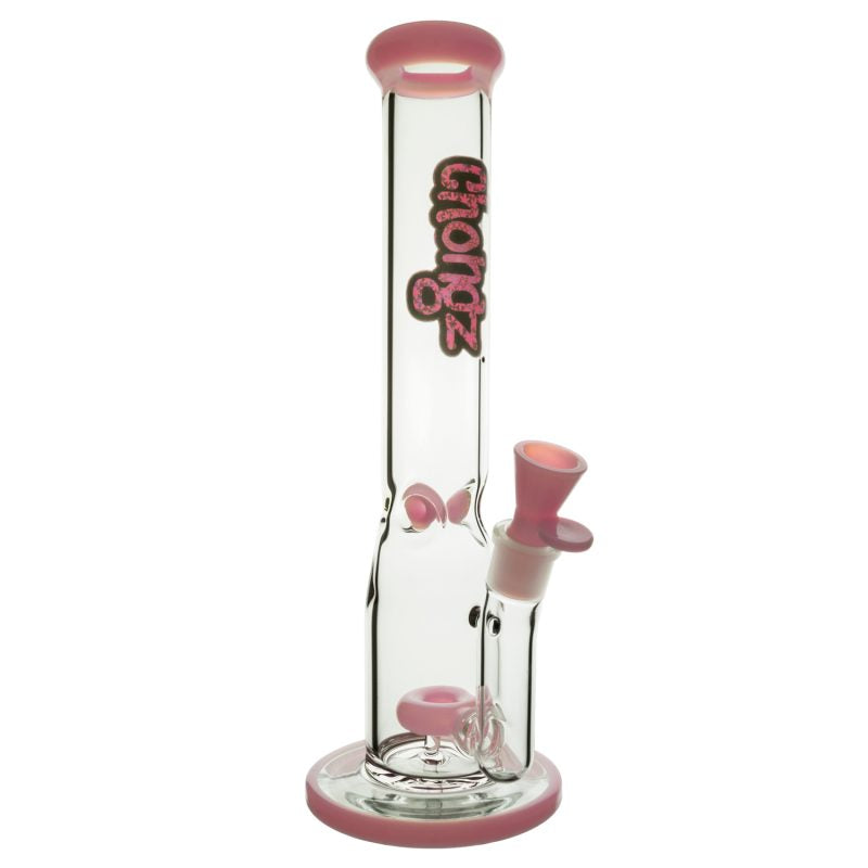 Glass Chongz 35cm “Stinky Toes” Pink Percolator