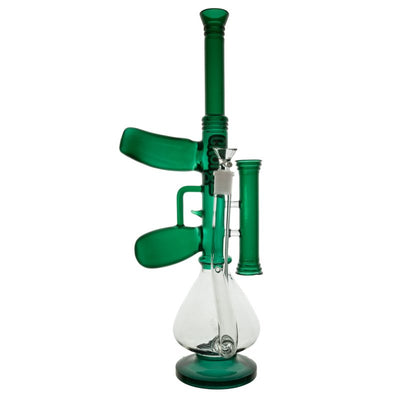 Chongz Glass “Eton Rifle” Teal 45cm waterpipe