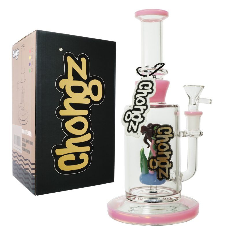 Chongz 23.5cm "Duncan Thickett" Glass Waterpipe
