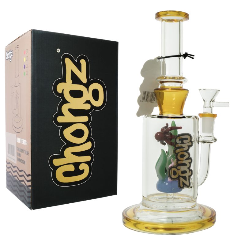 Chongz 23.5cm "Duncan Thickett" Glass Waterpipe
