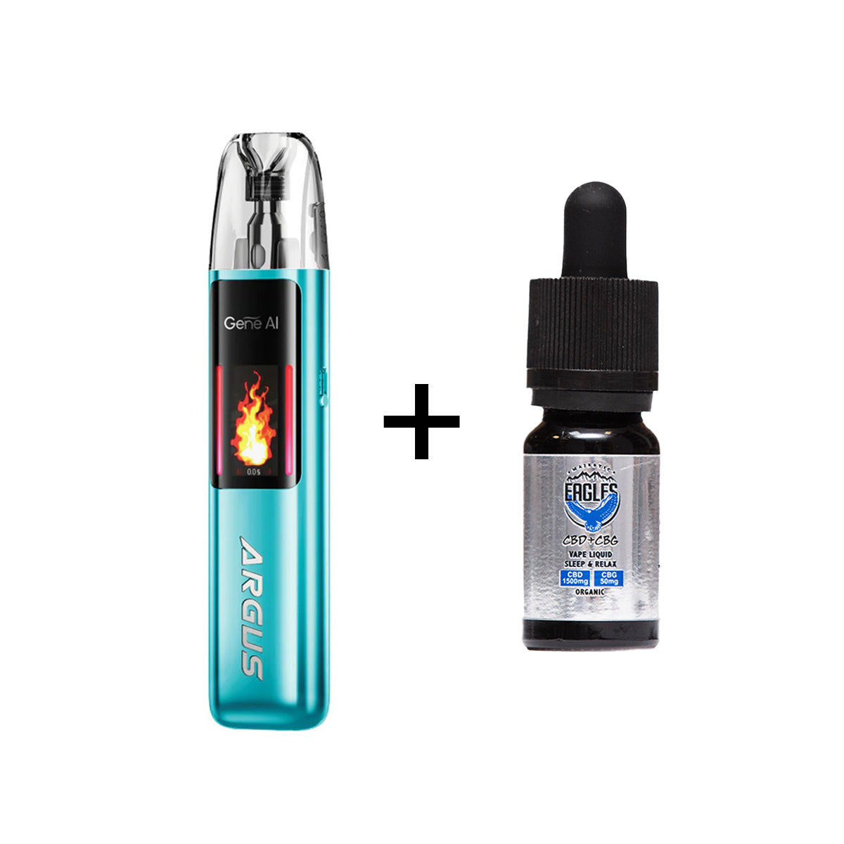 Argus G Pod Vape Kit + 10ML CBD
