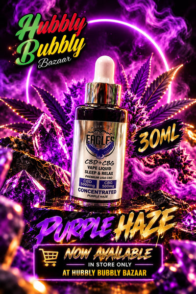 Eagles Majestic Purple Haze CBD + CBG 30ML