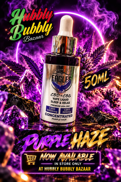 Eagles Majestic Purple Haze CBD + CBG 50ML