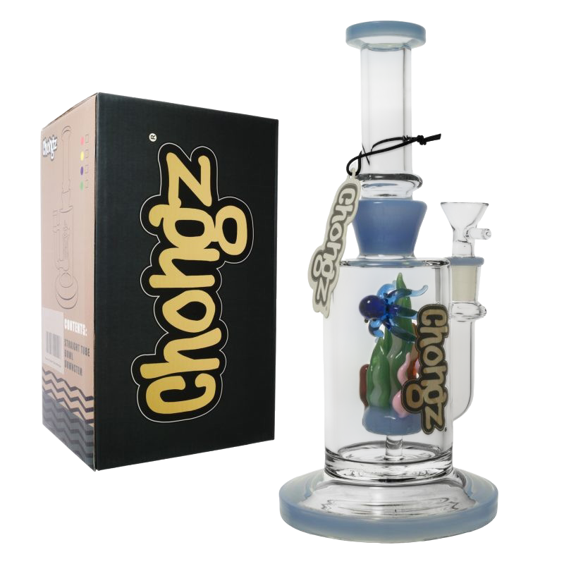 Chongz 23.5cm "Duncan Thickett" Glass Waterpipe