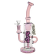 Chongz Glass “Tupelo” 25cm 5mm Pink Percolator