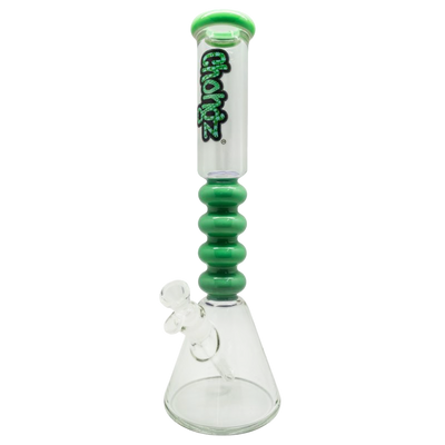 Chongz 40cm “Envy Breeds Desire” Milk Green Waterpipe