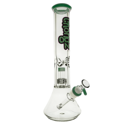 Chongz Glass “melvin” 7mm 35cm Jade Green Waterpipe