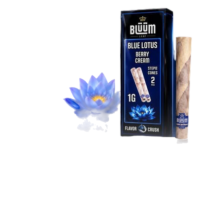 Blüüm Leaf Blue Lotus Berry Cream Pre-Rolled Steppe Cones 2 Pack
