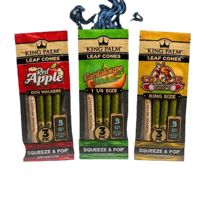 King Palm Leaf Cones 3 Pack
