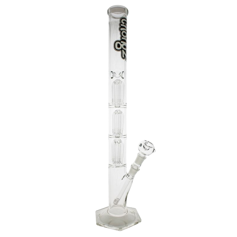 Chongz 60cm “Free Again” Triple Perc 5mm black accents