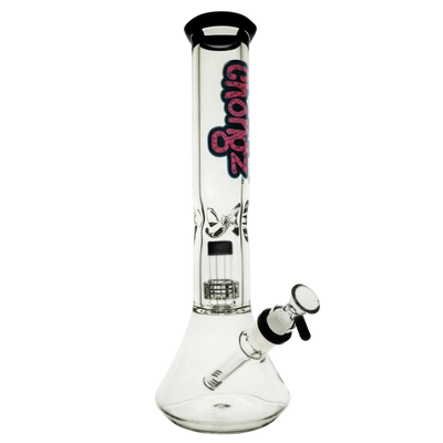 Chongz Glass “melvin” 7mm 35cm Black Waterpipe
