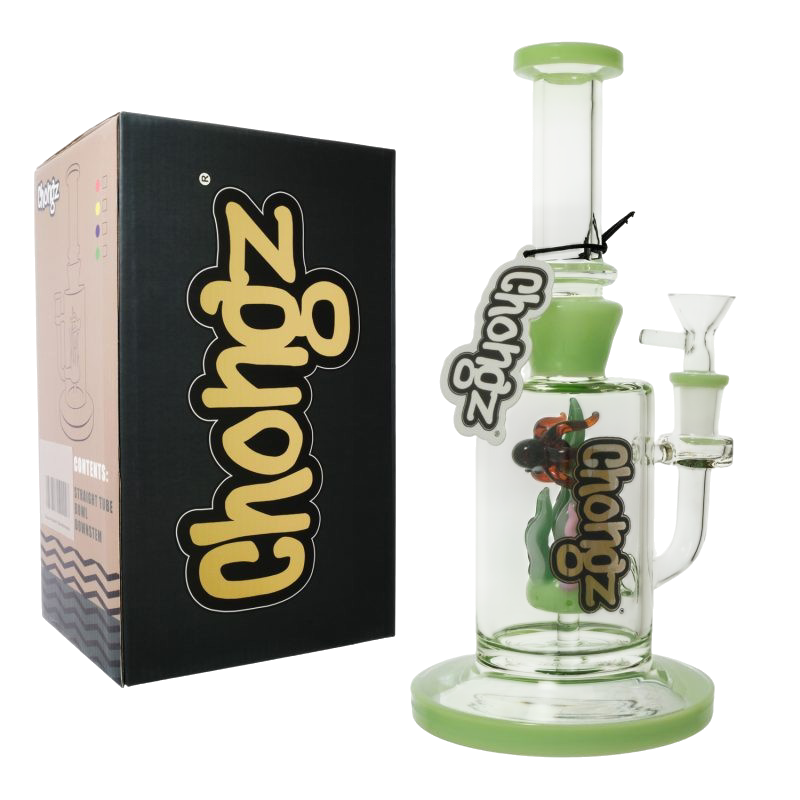 Chongz 23.5cm "Duncan Thickett" Glass Waterpipe