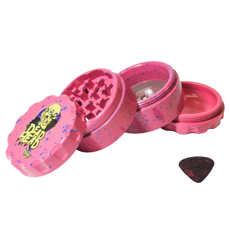 Chongz Dead Head 60mm 4pt Hot Pink with Purple Splashes