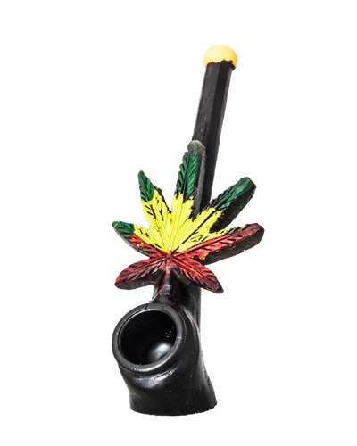 Novelty “Rasta Leaf” Pipe
