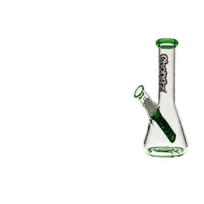 Chongz Green Glass Beaker Bong