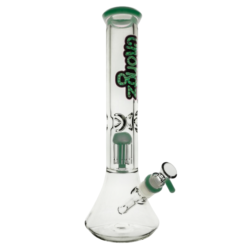 Chongz Glass “Caribou” 7mm 35cm Milk Green Waterpipe
