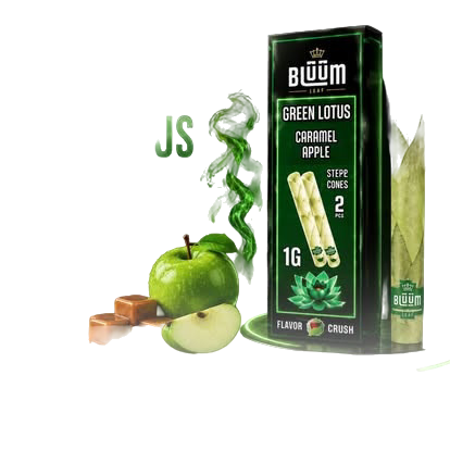 Blüüm Leaf Green Lotus Caramel Apple Pre-Rolled Steppe Cones 2 Pack