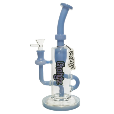 Chongz Glass “Tupelo” 26cm 5mm Milk Blue Percolator