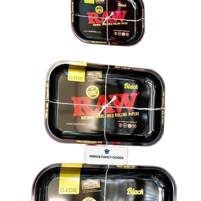 RAW Classic Black Rolling Tray