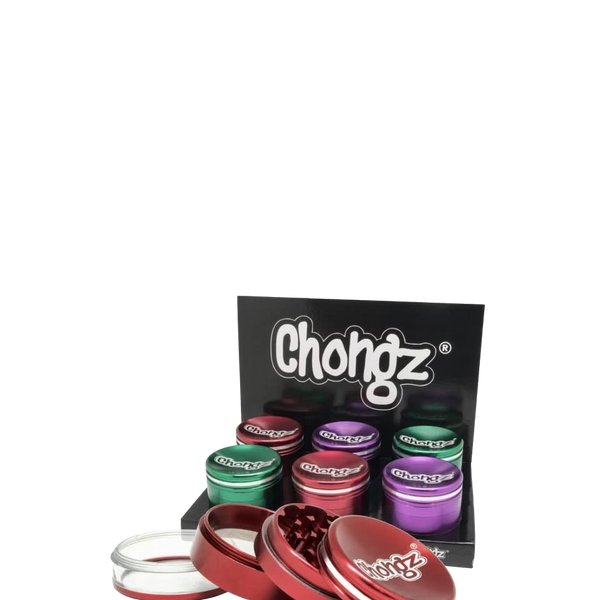 Chongz 'Deep Dish' 60mm 4-Part Grinder