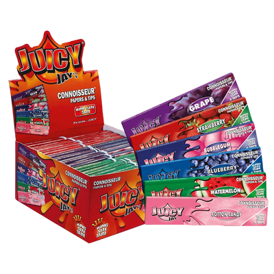 Juicy Jays Connoisseur Box - Kingsize Slim with Tips