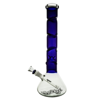 Chongz 42cm “Tracky Bots Tucked Socks” Blue Waterpipe