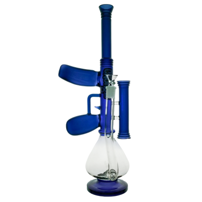 Chongz Glass “Eton Rifle” Blue 45cm waterpipe